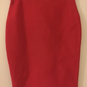Red skirt/never used